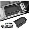 SKTU Scatola Portaoggetti della Consolle Centrale Compatibile con BMW X3 G45 2025 2026 / Serie 3 G20 G21 2019-2025 Bracciolo Auto Organizer della Consolle Centrale per Accessori BMW X3