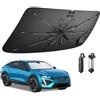 BIBIBO Compatibile con Peugeot 408 SW 2022-2024 2025 Parasole Coperture Parabrezza Parasole Anteriore Parabrezza Parabrezza Auto Parasole 308 408 Accessori