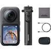 Insta360 X6 Pack Viaggio - Action cam 360 8K con sensori da 1/1,1'' | Videocamera, doppio sensore quadrato personalizzato da 1/1,1″, triplo chip IA, lenti sostituibili 2.0, 140 min di video in 8K