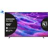 Samsung Neo QLED AI TV 100" QE100QN80FUXZT 4K Mini LED, Processore NQ4 AI Gen2, 4K AI Upscaling, Motion Xcelerator 144Hz, Neo Quantum HDR, Dolby Atmos & OTS Lite, Simple Chamfer Design, Vision AI Smart TV, 2025