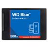 SSD INTERNO WD BLUE SA510 500 GB SATA 25 7 MM VELOCITÀ 560 MBS 3D MEMORIA FLASH