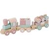 Little Dutch Tiamo Little Dutch Adventure 4479 - Ferrovia in Legno con Forme a Incastro, Colore: Rosa
