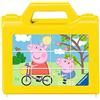 Ravensburger Puzzle Ravensburger per bambini 055760 - Fun with Peppa - Puzzle a cubi Peppa Pig da 12 pezzi per bambini dai 4 anni in su