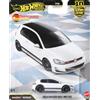 Hot Wheels Premium Car Culture Volkswagen Golf MK7 GTI | Replica in metallo pressofuso, in scala 1:64, pneumatici Real Riders, carrozzeria e telaio in metallo, JKF44