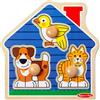 Melissa & Doug Puzzle in Legno per Bambini Animali Domestici, Regalo Bambina e Bambino, Giochi a Incastro con Animali per Bimbo o Bimba, Gioco Puzzle Pezzi Grandi Bambini 2, 3, 4, 5 Anni