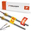 FIREHOFF Confezione da 2 candelette di accensione 300 W per stufa a pellet - Ø 9,9 x 140/150 mm - filettatura 3/8 gas - faston maschio 6,3 mm - GARANZIA 2 anni - Made in Italy