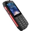 HAMTOD 2.8 Telefono per Anziani, GSM telefoni cellulari per anziani, 4G SIM Doppio, Funzione SOS, Suono Alto, Torcia, FM, IP68 Impermeabile e Antipolvere, Batteria Rimovibile 2000mAh (rosso)