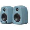 Kanto UKI 100 W Active Desktop Computer Speakers with Bluetooth and USB-C | Intelligent Sub Integration | Headphone Out | Pair | Cornflower
