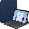 Generico DayQiQiPu Custodia per Microsoft Surface Go 4/ Go 3/ Go 2/ Go 10,5 Pollici Custodia per Tablet Ultrasottile Supporto Pieghevole, Custodia Protettiva Antiurto Multi View - Blu Marino