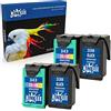 RINKLEE Sostituzione per HP 338 343 Cartucce Compatibile con HP Photosmart 2575 2610 2710 8150 8450 8750 C3180 DeskJet 460 6540 9800 PSC 1610 2355 Officejet 100 150 H470 | 2 Nero, 2 Tricolore