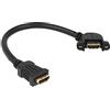 DeLOCK cavo HDMI a femmina > HDMI a connettore femmina per un