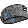 ZRUHIG Regolabile Fascia Bluetooth per Dormire, Grigio | Cuffie per Dormire con Altoparlanti Ultra Sottili, Cuffie con Fascia per Chi Dorme Sul Fianco, Dormire, Sport, Viaggi