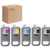 Aomya Confezione da 5 cartucce d'inchiostro compatibili PFI-710, 700 ml, ricambio per Canon PFI710, PFI-710M, compatibili con stampanti Canon iPF TX-2000, TX-3000, TX-4000, TX-2100, TX-3100, TX-4100 (CY,