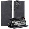 Monweicz Cover Compatibile con Samsung Galaxy A35, Custodia Portafoglio con Slot per Scheda, Protezione Completa Premium in Pelle PU, Flip Libro Magnetica Samsung Galaxy A35, Nero