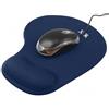 NEW Horrizon - comfort antiscivolo Mouse Pad Mat con Supporto polso in gel per PC Laptop In Nero, Blu, Rosa e Rosso blu