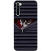 Mixroom - Cover Custodia Back case In TPU Silicone Morbida Per Xiaomi Redmi Note 8 (prima edizione) Fantasia Teschio nascosto N781