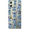 LA CASA DE LAS CARCASAS Custodia per Motorola Moto G54 5G Ufficiale di Lilo & Stitch Patron Trasparente per proteggere il tuo cellulare. Cover per Motorola in silicone flessibile con licenza ufficiale Disney