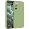 HAFFAN Custodia in Silicone TPU Compatibile con Samsung Galaxy S20 FE (6.5 inches), Cover Case Protettiva per Cellulare - Verde Matcha