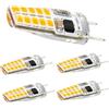 DLEDMOP G6.35 Lampadina LED 12-24V 4W JC Bi-Pin Base T3 Dimmerabile G6.35 2700K Bianco Caldo No-Flicker 350LM Lampadario Illuminazione Paesaggio Illuminazione 5PCS WarmWhite