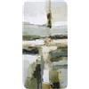 OnlyWow© Tappetini Bagno Tappeto Scendi Doccia Bathmat Tappeti Antiscivolo | 60x120 cm - Rettangolare - Moderni Decorazioni Memory Foam Lavabile Pennellate - Verde - Astratto - Giappone