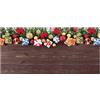 Olivo Tappeti OLIVO.shop | JOKE CHRISTMAS Tappeto natalizio cucina, tappeto natalizio a metraggio, tappeto sotto albero di Natale su misura, antiscivolo e antimacchia (CHRISTMAS DECOR, 50x110 cm)