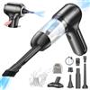 CHOLANG Aspirabriciole Senza Fili,15000Pa 3 in 1 Aspirapolvere Auto Portatile,Aspiratore e Soffiatore con Motore Brushless,Type-C Mini Aspirapolvere Potente per Auto Casa Ufficio Peli di Domestici