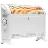 BROLLUX Riscaldamento elettrico 2000 W CA2 turbo ventilatore e termostato, termoconvettore mobile, riscaldamento elettrico a risparmio energetico