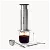 AeroPress Caffettiera acciaio inox, colore argento | Caffettiera a stantuffo manuale in acciaio inox, multifunzione, per preparazione di caffè filtro ed espresso