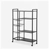 Produce Shop Carrello portafrutta cucina moderno con ruote 115x32x135cm Faris Deluxe
