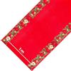 Olivo Tappeti OLIVO.shop Tappeto natalizio passatoia interno ed esterno, Passatoia rossa natalizia a metraggio su misura larga 1 metro per eventi ed allestimenti natale JINGLE ROLL (BELLS, 10 metri)