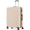 Flight Knight Valigia Extra Grande Leggera ABS Rigido 4 Ruote Approvata oltre 100 Compagnie easyJet British Airways Ryanair Jet2 Emirates Bagaglio da Stiva XL 29 Pollici Robusta Leggera Viaggio