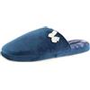 de fonseca Pantofole Donna Invernali Chiuse Vellutino Con Fiocco, In Microfibra, Tpr Rinfozata, Ciabatta Da Casa PantofoleDonna