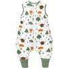 Chilsuessy, sacco nanna con piedini 2,5 Tog, sacco nanna invernale con gambe, tutina da notte per bambini e bambine, 2,5 Tog/animali del bosco, da 90 cm, altezza del bambino 100-110 cm