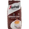 Segafredo Zanetti Caffè in Grani Espresso Casa (Confezione 500 Grammi) - Adatto per Moka - Linea Le Classiche, Chicchi di Caffè a Tostatura media, Gusto pieno e cremoso