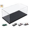 TECA ESPOSITIVA PLEXIGLASS ACRILICO PER LEGO 11381 JAGUAR E TYPE VETRINA DISPLAY