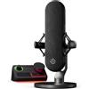 SteelSeries Alias Pro Kit Microfono XLR Stream Mixer Capsula 3x più grande per