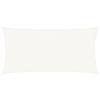 vidaXL Vela Parasole 160 g/m² Bianca 2,5x5 m in HDPE