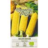 Organic Way | Semi di MAIS DOLCE GOLDEN BANTAM| Semi di ortaggi | semi di piante | Semi di mais dolce | Semi da giardino | 1 confezione