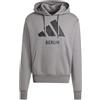 adidas Felpa con Cappuccio Unisex Berlin, Grigio
