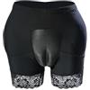 BaronHong Camel Toe Crossdresser Translucent Lace Intimo Uomo Hiding Gaff Panty Brief, Fianchi Imbottiti Enhancer