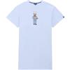 ARTHUR - Maxi T-shirt - Camicia da notte da uomo - Maniche corte e scollo rotondo - 100% cotone biologico confortevole