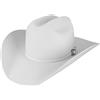Bailey 1922 Cappello Pageant 2X White Rodeo1922 Donna/Uomo - Made in USA da Cowboy Feltro di Lana Rodeo con Fodera Estate/Inverno Primavera Estate Autunno Inverno - 7 5/8 (60,6 cm) Bianco