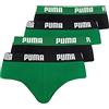 PUMA Slip da uomo senza intervento, confezione da 4
