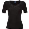 ELITE Maglia Mezza Manica Donna in Pizzo Lana e Seta