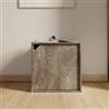 DEGHI Cubo modulare rovere scuro con anta - Puzzle