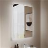 DEGHI Specchio led 60 x 80 cm con cornice satinata reversibile - Beckett