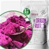 ZINGY ZOO ZingyZoo Frutto del Drago Essiccato Senza Zucchero|XL 300g Polvere di frutta tritata con alcuni pezzi|Freeze Dried Dragon Fruit Crushed|Gefriergetrocknete Drachenfrucht Liofilizzato