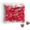 Pastiglie Leone Leone dal 1857 - Sacchetto ricarica Cioccolatini a forma di Cuore di Cioccolato al Latte ripieni di Crema al Latte - Collezione Love Pattern - 500gr