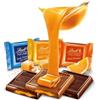 Generico 300gr Cioccolatini Squares Cioccolatini quadrati ripieni Lindt assortiti latte e caramello,fondente e Arancia, fondente e Caramello salato senza glutine