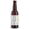 ALTERNATIVA Birra Analcolica 0.0% - Birra Italiana Senza Alcol, Dealcolata Premium, Ideale per Celebrazioni, Regali e Ogni Occasione - Bottiglia da 330 ml